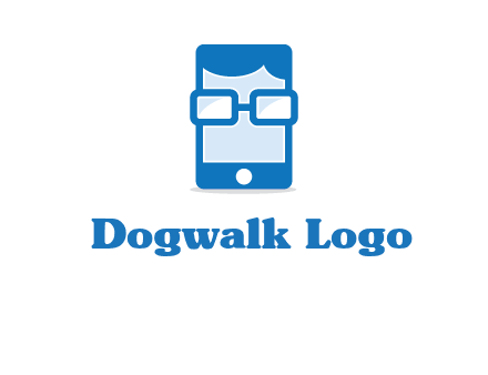face in smartphone logo
