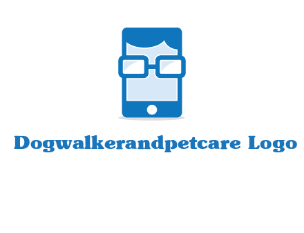 face in smartphone logo