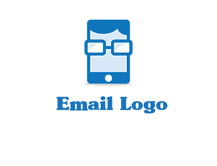 face in smartphone logo