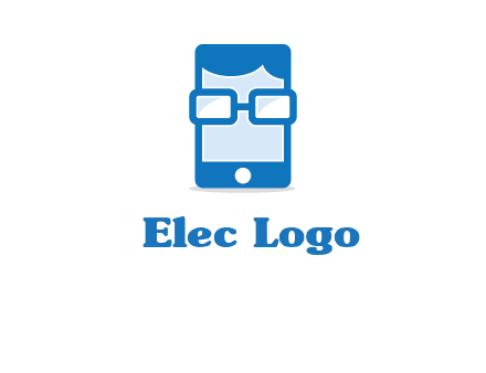 face in smartphone logo