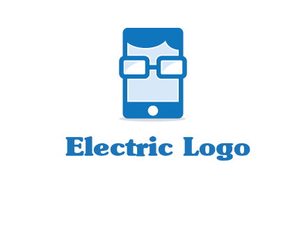 face in smartphone logo