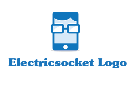 face in smartphone logo