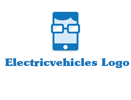 face in smartphone logo