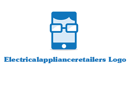 face in smartphone logo