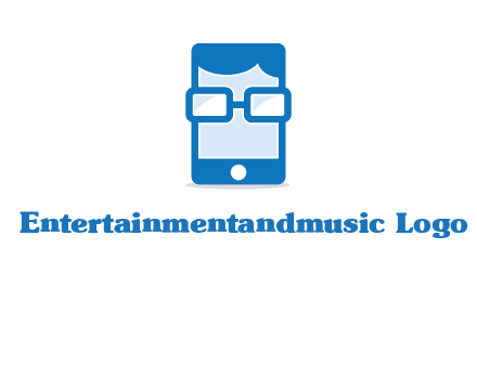 face in smartphone logo