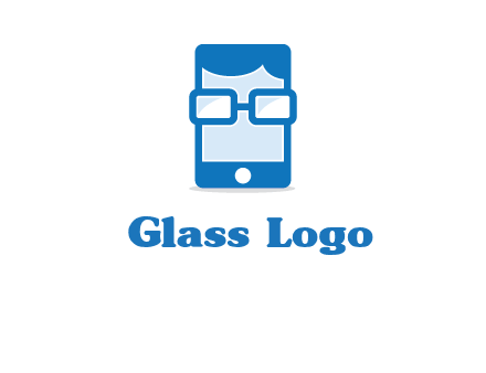 face in smartphone logo