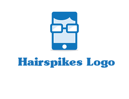 face in smartphone logo