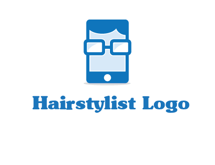 face in smartphone logo