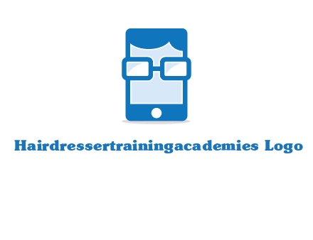 face in smartphone logo
