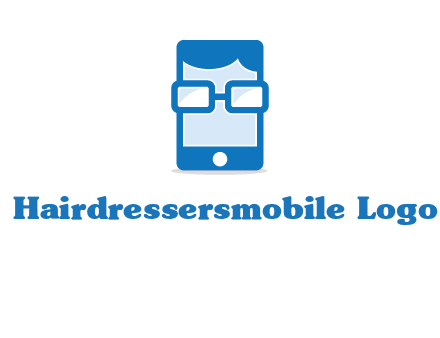 face in smartphone logo