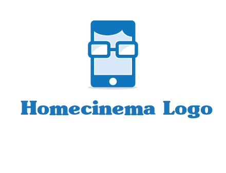 face in smartphone logo