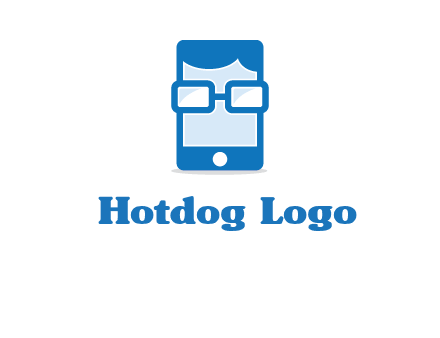 face in smartphone logo
