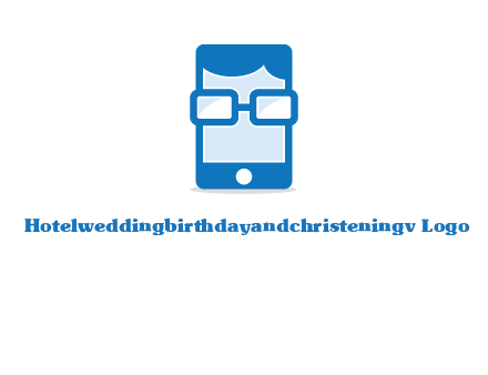 face in smartphone logo