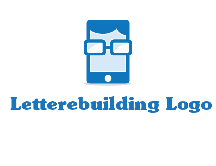 face in smartphone logo