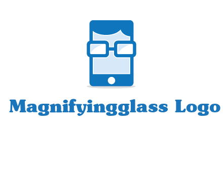 face in smartphone logo