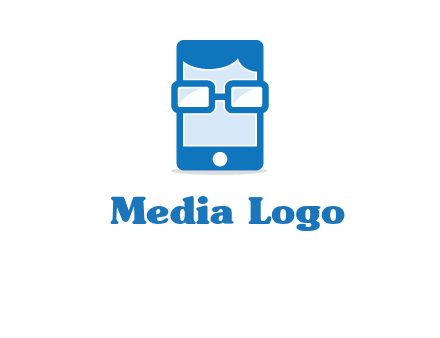 face in smartphone logo