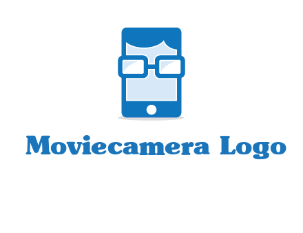 face in smartphone logo