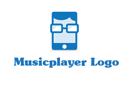 face in smartphone logo