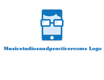 face in smartphone logo