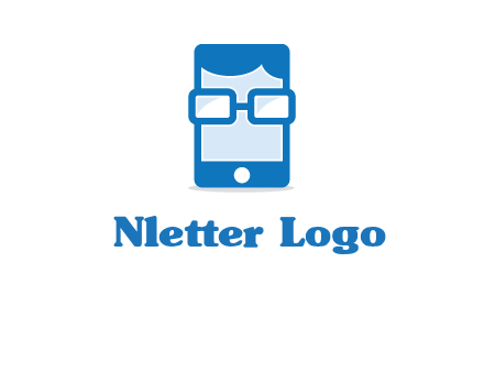 face in smartphone logo