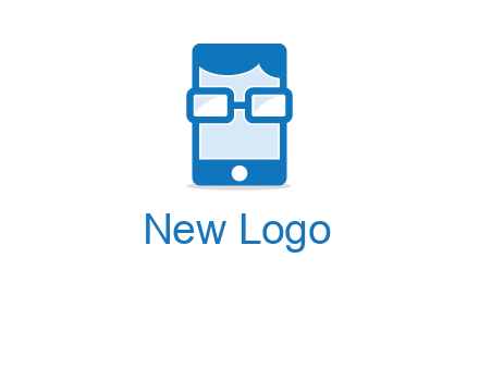 face in smartphone logo
