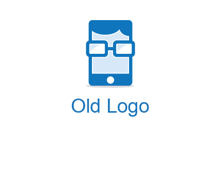 face in smartphone logo