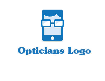 face in smartphone logo