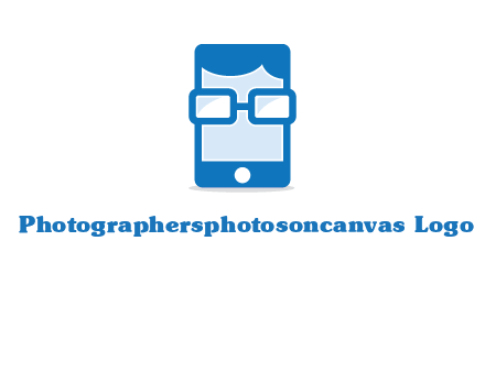 face in smartphone logo