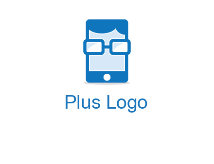 face in smartphone logo