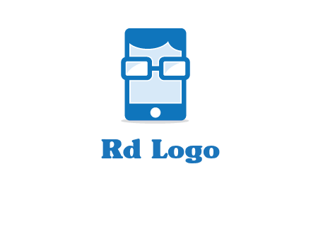 face in smartphone logo