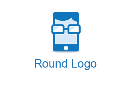 face in smartphone logo