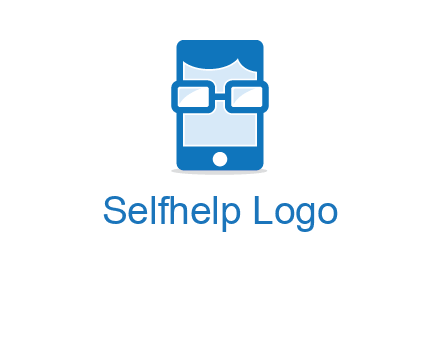 face in smartphone logo