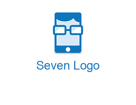 face in smartphone logo
