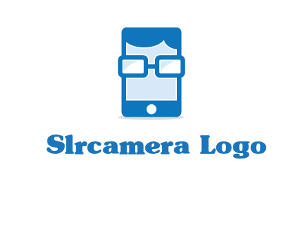 face in smartphone logo