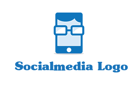 face in smartphone logo