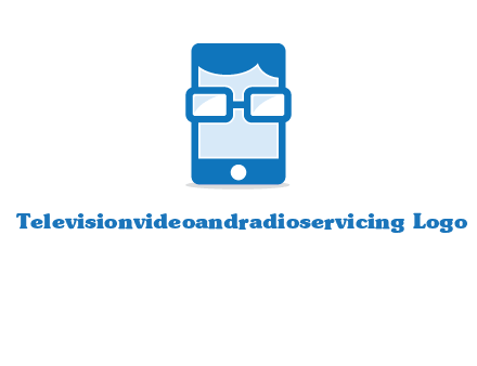 face in smartphone logo