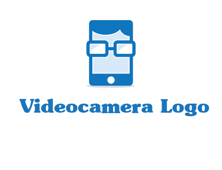 face in smartphone logo
