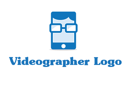 face in smartphone logo