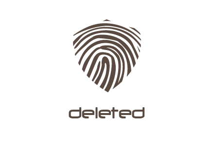fingerprinting shield logo