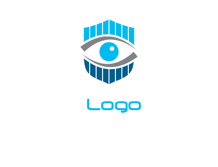 eye in shield logo