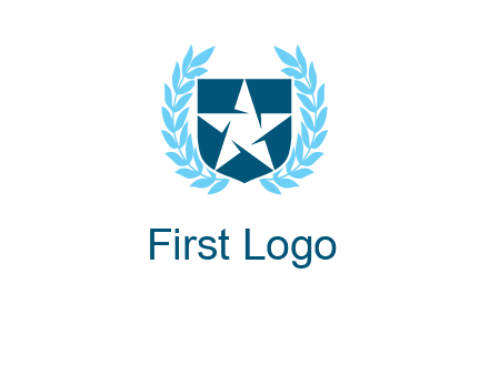 star in shield logo