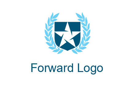 star in shield logo