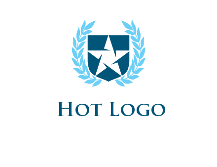 star in shield logo
