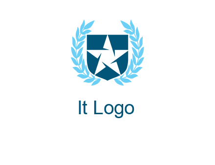 star in shield logo