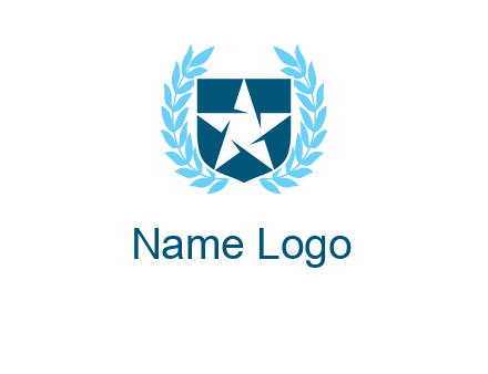star in shield logo