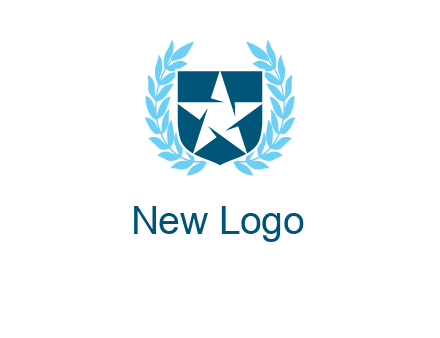 star in shield logo