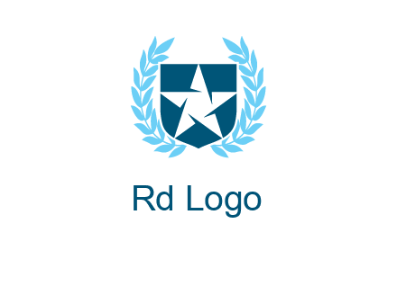 star in shield logo