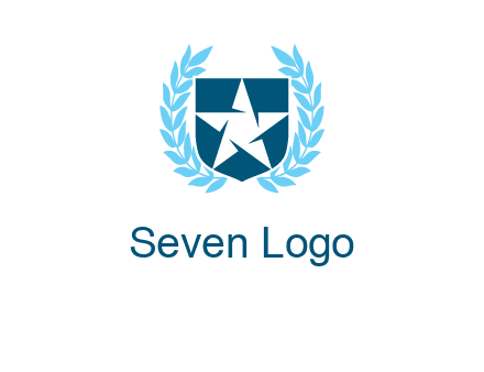 star in shield logo