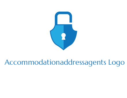 lock in shield logo