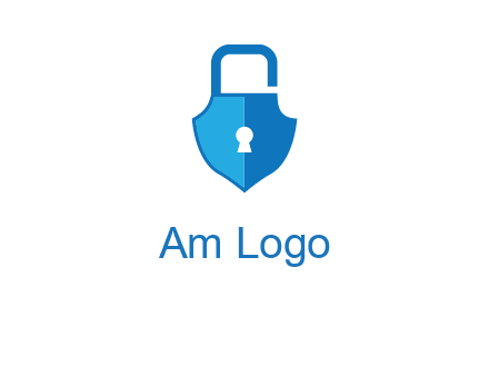 lock in shield logo